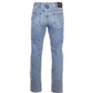 Men's Distressed Slim-Fit Jeans