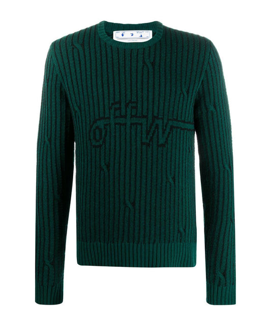 Men's Green Wool Sweater