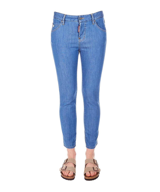 Women's Blue Slim Jeans