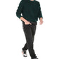Men's Green Wool Sweater
